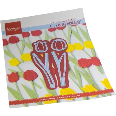 Afbeelding van Marianne D Creatable Tulpen LR0801 39x87mm (04 23)