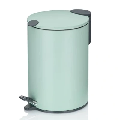 Afbeelding van Prullenbak Kela Mats 3L Sage Green