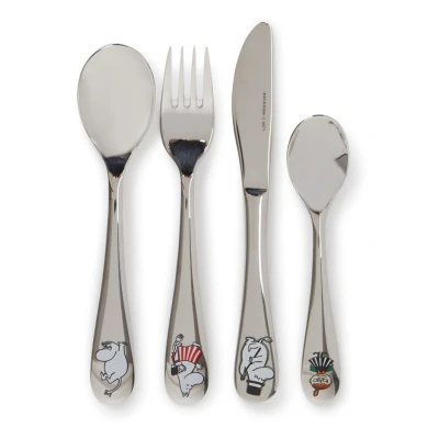 Afbeelding van Hackman Moomin kinderbestekset 4 pack Family