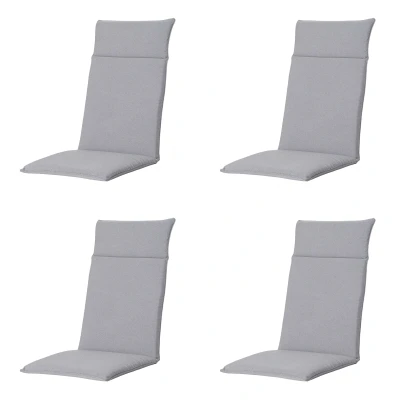 Afbeelding van Madison Kussen hoog 50x120 universeel outdoor Manchester light grey 4 stuks