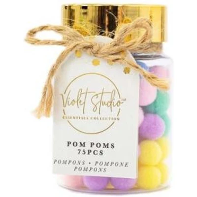 Afbeelding van Violet Studio Pom Jar Pastels 75pcs