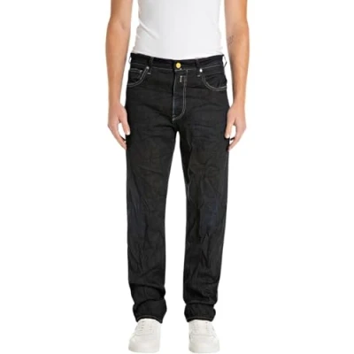 Afbeelding van Replay Heren Kyran Jeans, 007, donkerblauw, 34W x 34L
