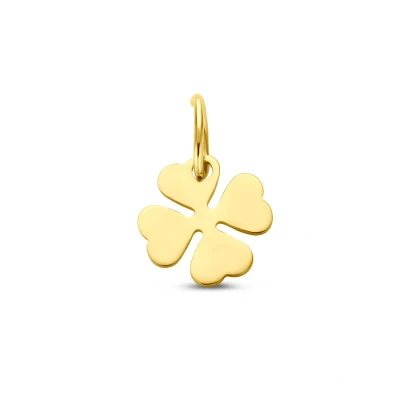 Afbeelding van Hanger Klaver 14K Geelgoud Stijlvol Symbool van Geluk