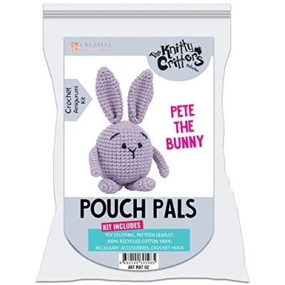 Afbeelding van Knitty Critters Pouch Pals Pete The Bunny