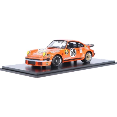 Afbeelding van Porsche 911 (934) Spark Modelauto 1:18 1978 Hervé Poulain / Edgar Dören Gerhard Holup Roman