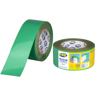 Afbeelding van HPX Flexibele PE Tape groen 60mm x 25m