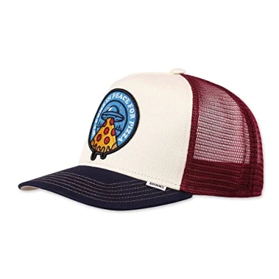 Afbeelding van Djinns Food Peace Pizza Fossil HFT Trucker Cap One Size