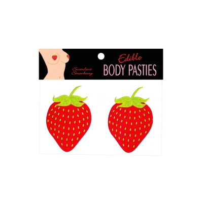 Afbeelding van Eetbare Body Stickers Aardbei