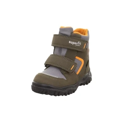 Afbeelding van Superfit HUSKY1 Snowboots voor kinderen, Maat: 25, Green/orange Textiel/ synthetisch