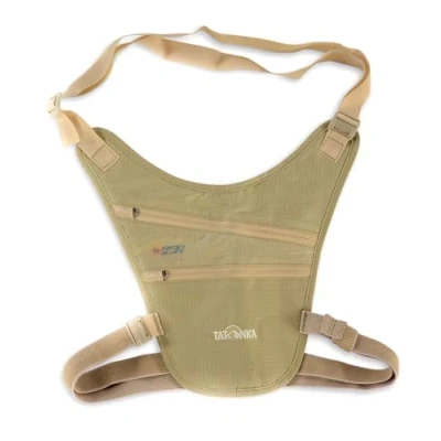Afbeelding van Tatonka Skin Chest Holster RFID B reisportemonnee met TÜV geteste blokkering Te dragen als een pistoolholster twee zakken ritssluiting en zachte, huidvriendelijke achterkant