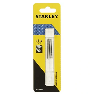 Afbeelding van Stanley metaalboor 1,5 mm HSS R STA50005 (3 stuks)