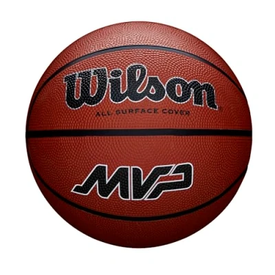 Afbeelding van Wilson Basketbal Mvp Rubber Oranje Maat 5