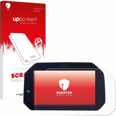 Afbeelding van upscreen Screenprotector voor BMW R 1250 GS Adventure Connectivity TFT 6.5&quot; Folie Beschermfolie transparant
