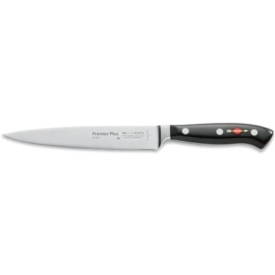 Afbeelding van F. DICK Fileermes, Premier Plus (mes met lemmet 18 cm, X50CrMoV15 staal, niet roestend, 56 HRC) 81454182, zwart, 27x2x1 cm