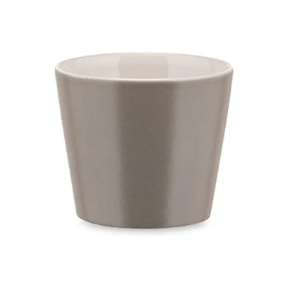 Afbeelding van Alessi LG Tonale Mokka mok zonder handvat set van 4 lichtgrijs