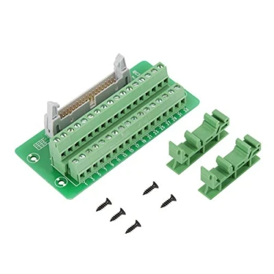 Afbeelding van Connettore IDC34P 34 pins voor een geplande breakout Morsettiera PLC met ondersteuning PCB.