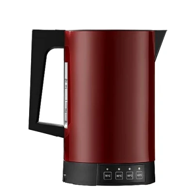 Afbeelding van ritter waterkoker Fontana 5, kleur met temperatuurinstelling, made in Germany rood