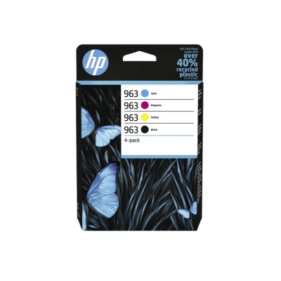 Afbeelding van HP 963 (6ZC70AE) Inktcartridge 4 kleuren Voordeelbundel