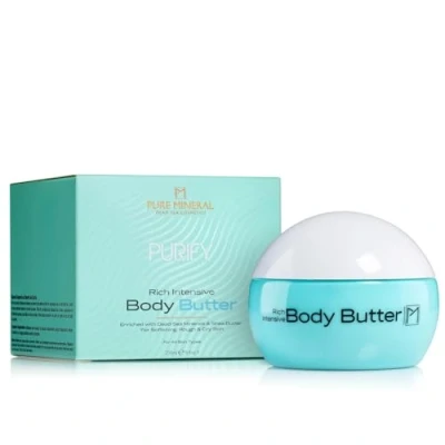 Afbeelding van Pure Mineral Intensieve Shea Body Butter Diepe Hydratatie, Dode Zee Mineralen Voor Alle Huidtypes Zonder siliconen, sulfaten, parabenen 250ml