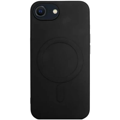 Afbeelding van JT Berlin Pankow Soft MagSafe Backcover Apple iPhone 16e Zwart Inductieve lading, compatible