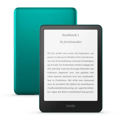 Afbeelding van Nieuwe Amazon Kindle Paperwhite Signature Edition (32 GB) Onze snelste met automatisch aanpasbare verlichting, draadloos opladen en een batterijduur van meerdere weken Jadegroen metallic