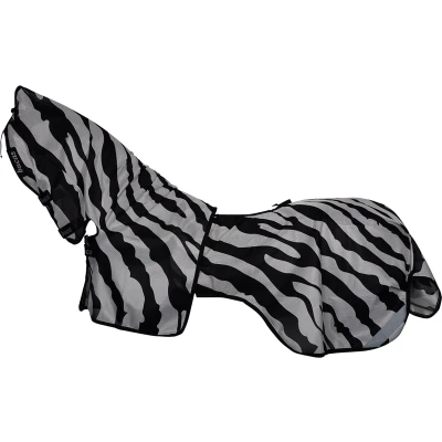 Afbeelding van Bucas Buzz off Riding Zebra zwart/wit maat:185