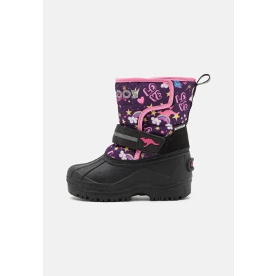 Afbeelding van Kangaroos Kshell II Snowboots voor kinderen, Maat: 34, Purple Kunststof/ textiel