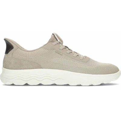 Afbeelding van Geox Spherica PLUS Sneakers laag, Heren, Maat: 46, Sand Textiel/ synthetisch