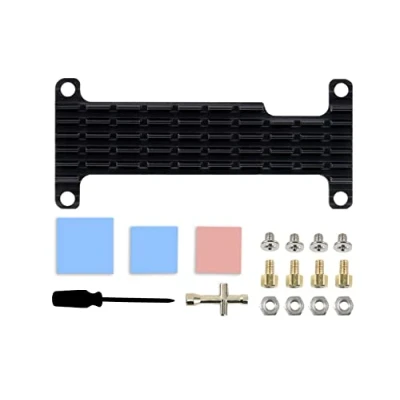 Afbeelding van Waveshare Dedicated Aluminum Heatsink for Raspberry Pi Zero Series Zero/Zero 2 W