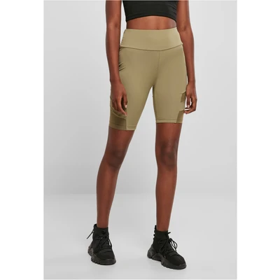 Afbeelding van Urban Classics HIGH Waist TECH Cycle Legging, Dames, Maat: 29, Khaki