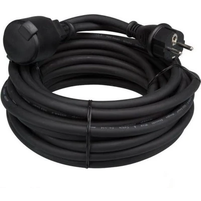 Afbeelding van RUBBER VERLENGKABEL 10 m 3G1.5 RANDAARDE