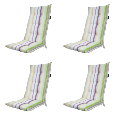Afbeelding van Madison Kussen hoog 50x123 Righe purple 4 stuks