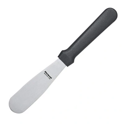 Afbeelding van Westmark Professioneel paletmes, recht, flexibel, lemmet: 3 x 10,5 cm, lengte: 22,5 RVS/kunststof, Master Line, zwart/zilver, 31182270