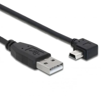 Afbeelding van 5 m Mini USB 2.0 Kabel Haaks