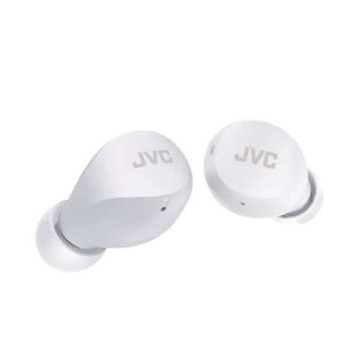 Afbeelding van JVC Gumy Mini True Wireless oordopjes [exclusieve editie voor Amazon], klein, licht, 3 geluidsmodi, waterdicht (IPX4), lange batterijduur, Bluetooth 5.1, HA Z66T W (wit) E