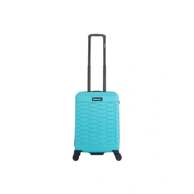 Afbeelding van Discovery Reptile Handbagage / Harde Koffer Trolley Reiskoffer Valies 54.5 cm (Small) Turkoois Turqouise