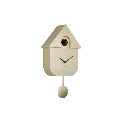 Afbeelding van Karlsson Koekoeksklok Modern Cuckoo Metallic Goud 41x21,5x8,5cm Nice thingZ