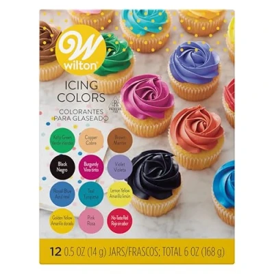 Afbeelding van Icing Colors .5oz 12/Pkg Assorted