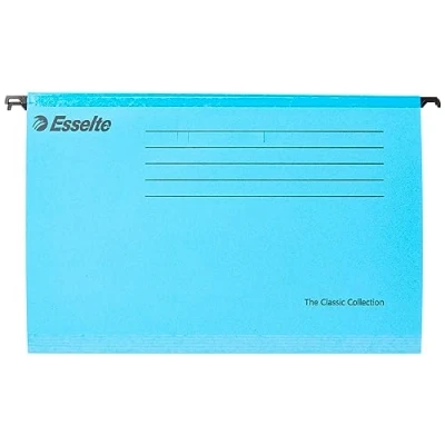 Afbeelding van Esselte Pendaflex hangmappen, Foolscap formaat, 360 x 240 mm, 25 stuks, blauw