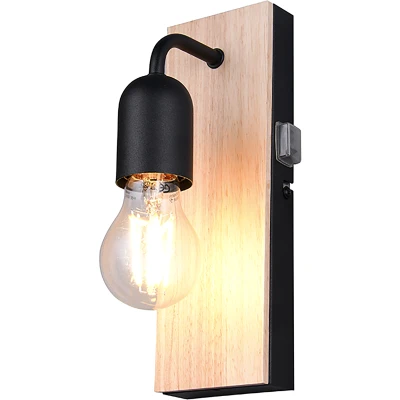 Afbeelding van Trio Landelijke badkamer wandlamp Arturo 1x E27 284470132
