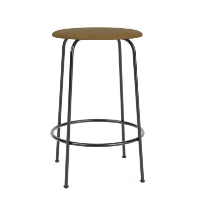 Afbeelding van Audo Copenhagen Afteroom Barkruk H65 Gestoffeerd Bouclé 06