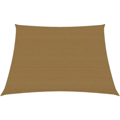 Afbeelding van Zonnezeil 160 g/m² 3/4x2 m HDPE taupe