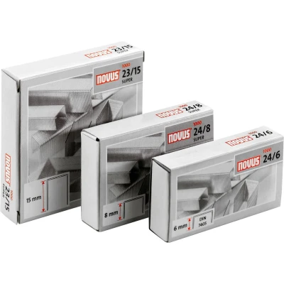 Afbeelding van nietjes Novus 24/6 Super doos a 1000 stuks