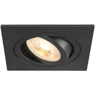 Afbeelding van SLV 1007378 NEW TRIA 75 Inbouwlamp LED GU10 Zwart