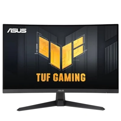 Afbeelding van ASUS TUF Gaming VG27VQM1B J, 27 inch Full HD Curved Monitor, 280 Hz, 1ms GtG, FreeSync, AdaptiveSync, 10 bit, Fast VA Panel, 16:9, 1920x1080, DisplayPort, HDMI, luidspreker