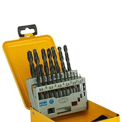 Afbeelding van Dewalt DT5913 QZ Serie 338 HSS R DIN boor Bit Set (Pak van 19)