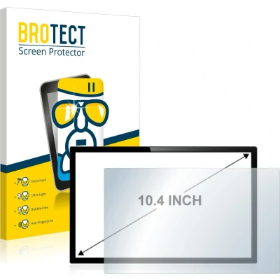 Afbeelding van BROTECT Screenprotector voor Touch Panel PC&#039;s met 10.4 inch Schermen [210 mm x 158 mm, 4:3] Folie Beschermfolie Beschermglas transparant