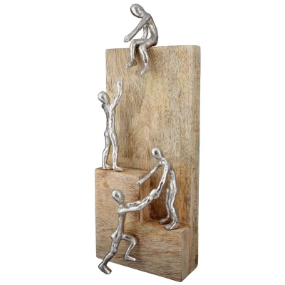 Afbeelding van Gilde Sculptuur in hout &#039;Helping Hand&#039;