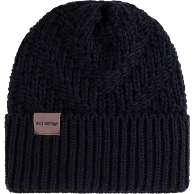 Afbeelding van Knit Factory Sally Muts, Maat: One Size, Navy