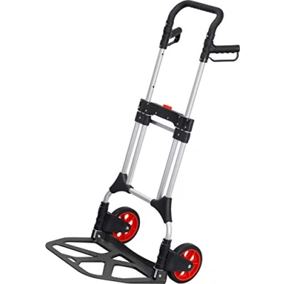 Afbeelding van Metafranc WU8985710 Steekwagen Inklapbaar, In hoogte verstelbaar Aluminium/kunststof Laadvermogen (max.): 200 kg